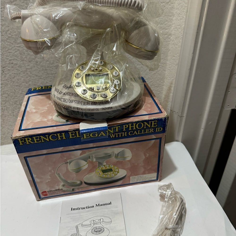 Vintage columbia French élégant phone FE-300CI Telephone